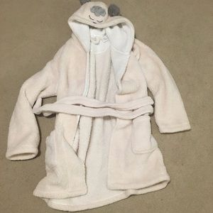 Cozy Critter Robe with Fuzzy Ears